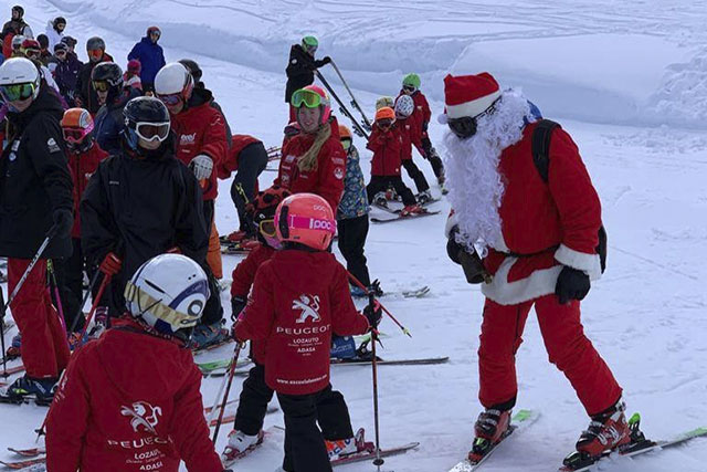 Actividades navideñas en la Estación Invernal Fuentes de Invierno