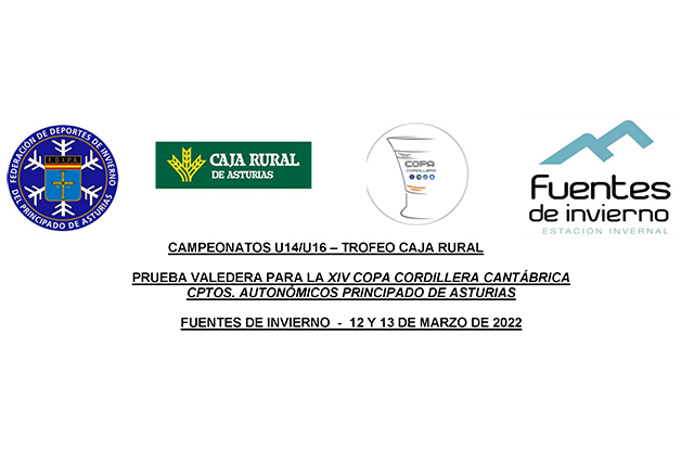 Campeonatos U14/U16 – Trofeo Caja Rural