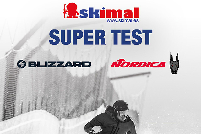 Test de material de esquí de Blizzard y Nordica