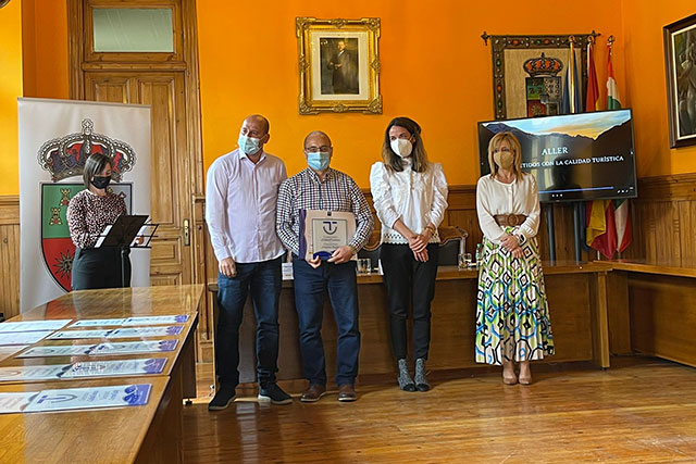 Fuentes de Invierno recibe el distintivo de calidad turística del SICTED