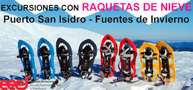 Excursiones con raquetas de nieve